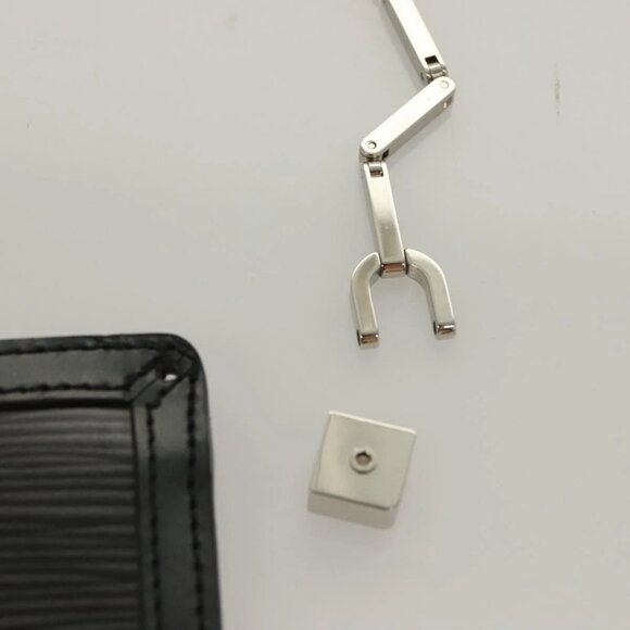 LOUIS VUITTON Epi Stretch Mojito Shoulder Bag Black M54612 LV Auth 131190 - Picture 9 of 16